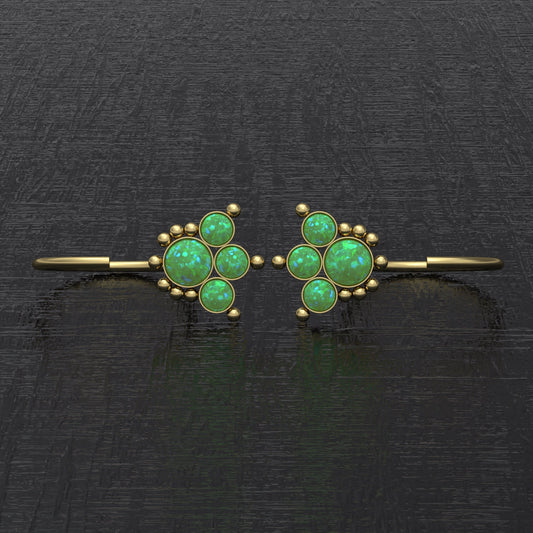 Open Hoop Earrings Surgical Steel - TitaniumFashion