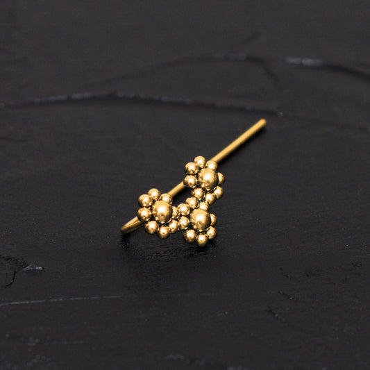 Climbing Earrings Surgical Steel - TitaniumFashion