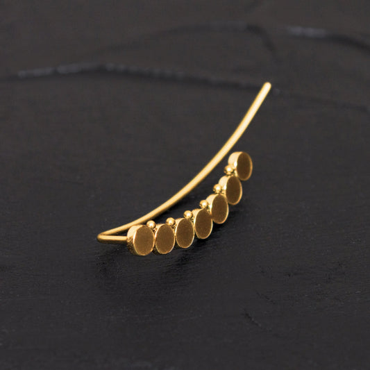 Climbing Earrings Surgical Steel - TitaniumFashion