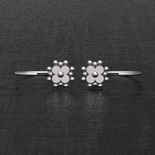 Open Hoop Earrings Surgical Steel - TitaniumFashion