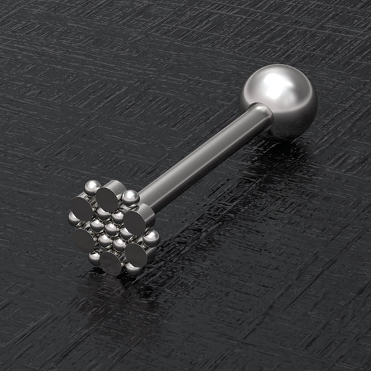 Tongue Bar - TitaniumFashion