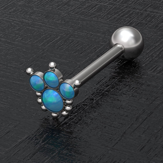 Surgical Steel Tongue Jewelry - TitaniumFashion