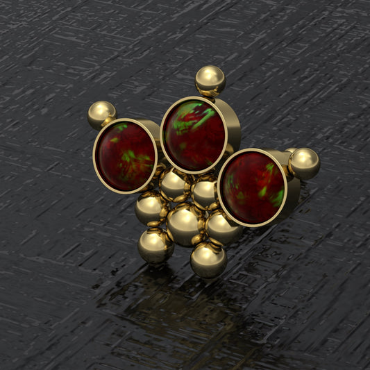 Surgical Steel Nose Stud Screw - TitaniumFashion