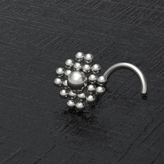Nose Stud Ring Titanium - TitaniumFashion