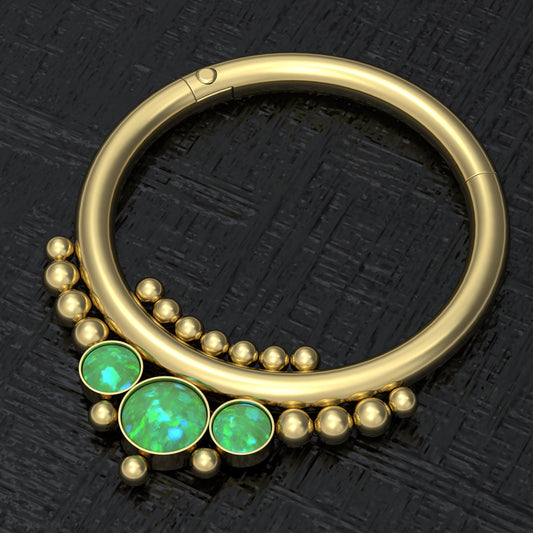 Nipple Ring Hoop Surgical Steel - TitaniumFashion