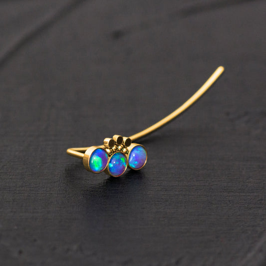 Ear Pin Earrings Surgical Steel - TitaniumFashion