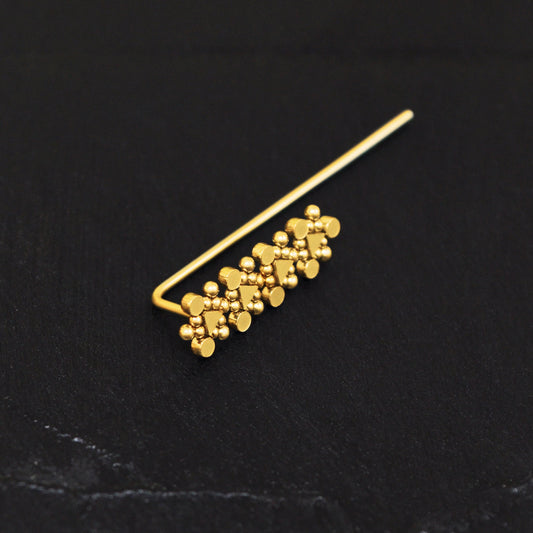 Climber Earrings Surgical Steel - TitaniumFashion