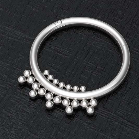 Nipple Earring Surgical Steel - TitaniumFashion