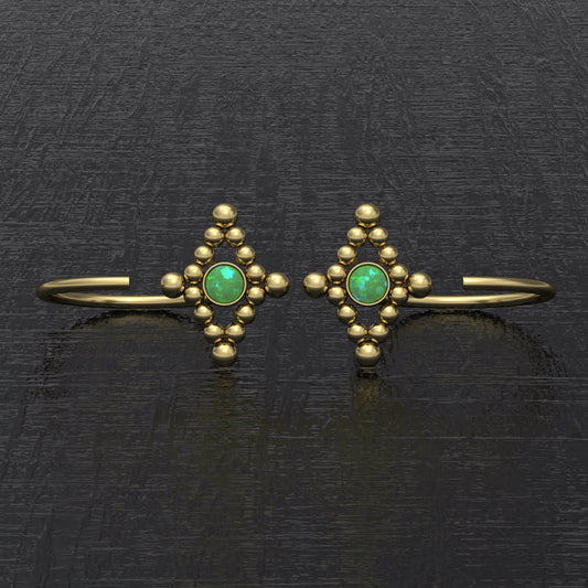 Open Hoop Earrings Surgical Steel - TitaniumFashion