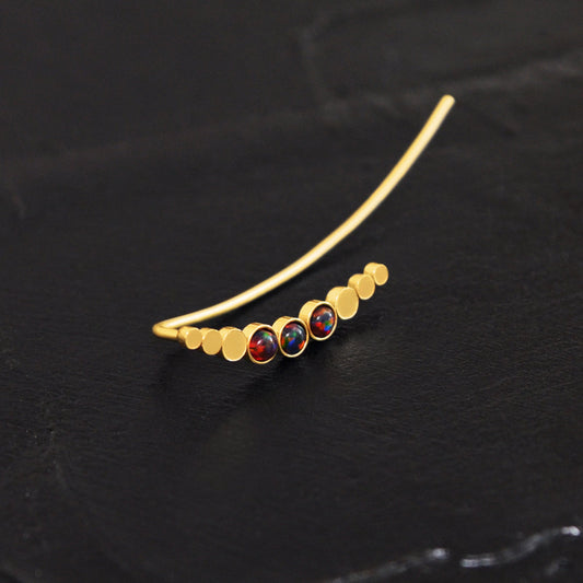 Ear Pin Earrings Surgical Steel - TitaniumFashion