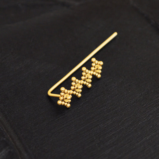 Ear Pin Earrings Surgical Steel - TitaniumFashion