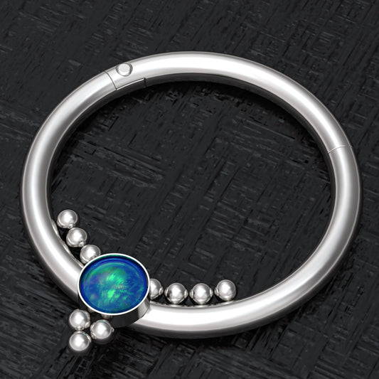 Nipple Ring Hoop Surgical Steel - TitaniumFashion