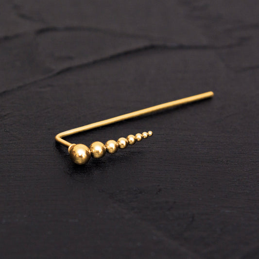 Surgical Steel Ear Crawler - TitaniumFashion