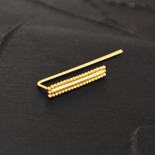 Surgical Steel Ear Crawler Earrings - TitaniumFashion