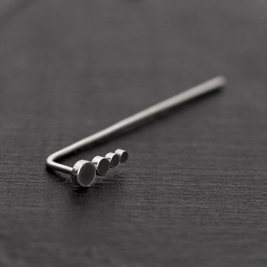 Climber Earrings Surgical Steel - TitaniumFashion