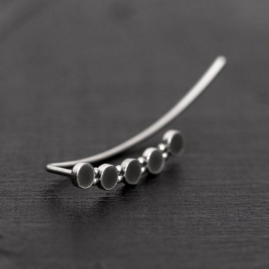 Climbing Ear Cuff Earrings Surgical Steel - TitaniumFashion