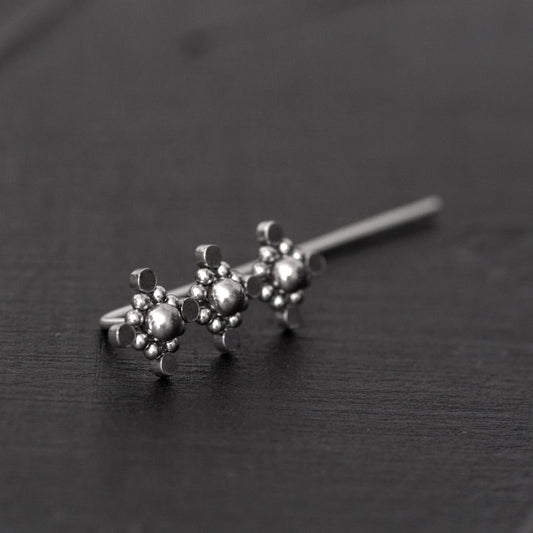 Climber Earrings Surgical Steel - TitaniumFashion