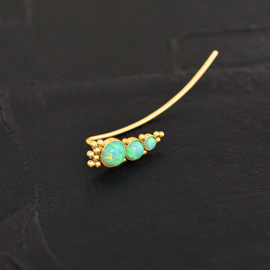 Climber Earrings Surgical Steel - TitaniumFashion