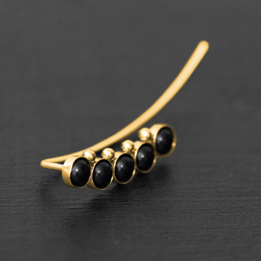 Surgical Steel Ear Crawler Earrings - TitaniumFashion