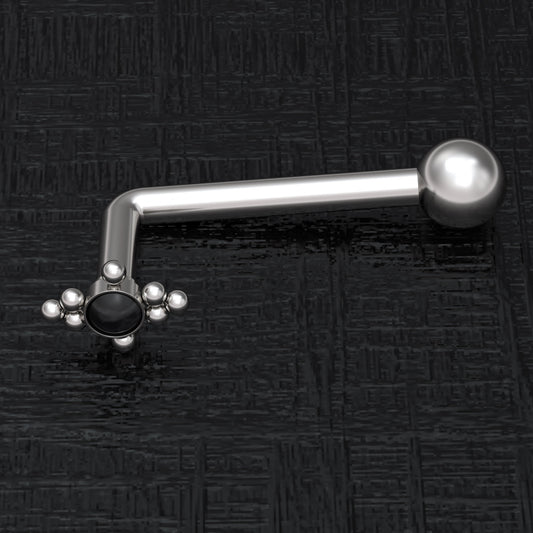 VHC Barbell 14g Surgical Steel - TitaniumFashion