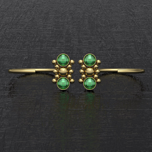 Small Hoop Earrings CZ - TitaniumFashion