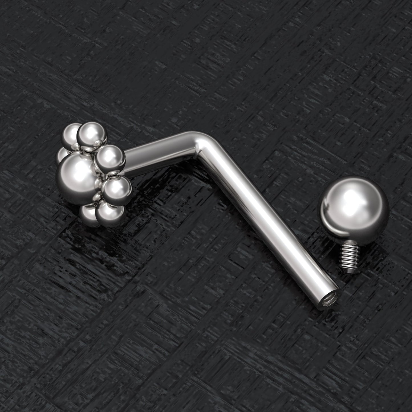 VCH Piercing Jewelry 14g Surgical Steel - TitaniumFashion