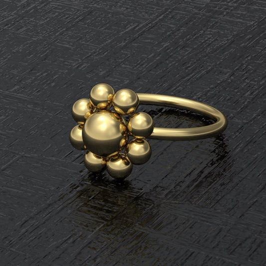 Nose Ring Surgical Steel - TitaniumFashion