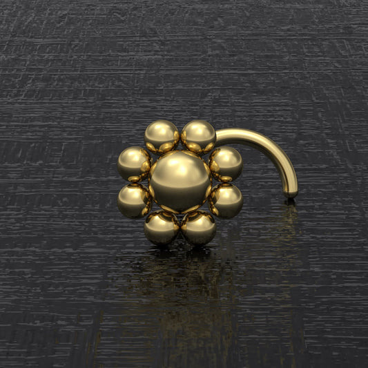 Nose Screw Stud Surgical Steel - TitaniumFashion