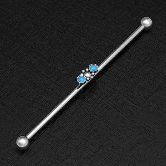 Titanium Industrial Barbell 14g - TitaniumFashion