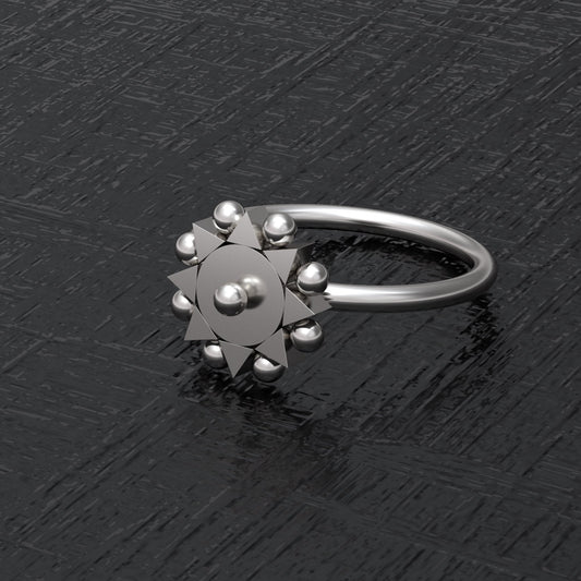 Nose Piercing Surgical Steel - TitaniumFashion