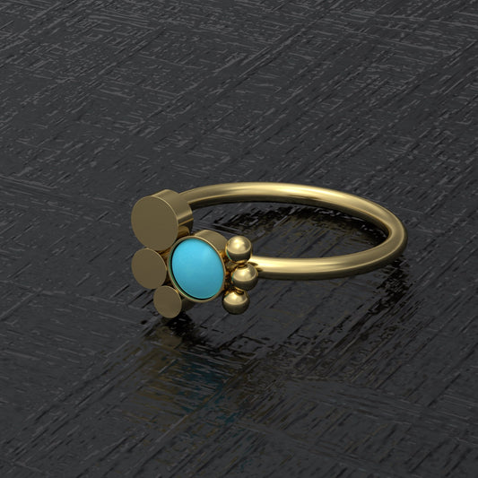 Nose Piercing Surgical Steel - TitaniumFashion