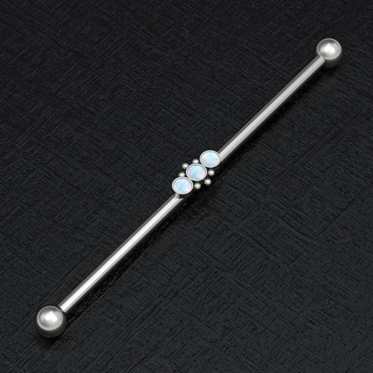 Titanium Industrial Barbell 14g - TitaniumFashion
