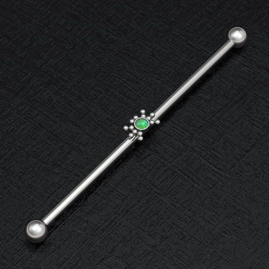 Titanium Industrial Barbell 14g - TitaniumFashion