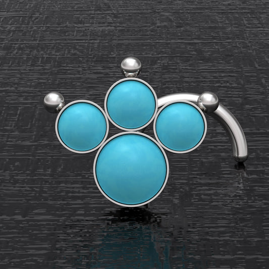 Surgical Steel Nose Stud Screw - TitaniumFashion