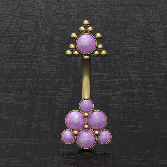 Navel Ring Surgical Steel - TitaniumFashion