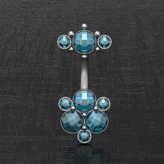 Titanium Belly Barbell - TitaniumFashion