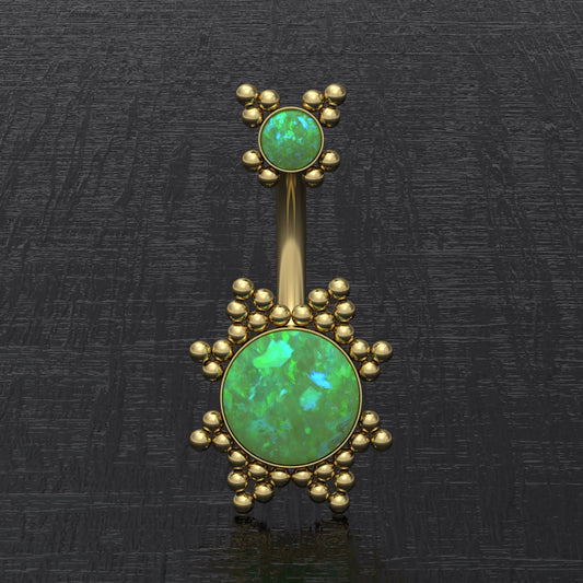 Belly Button Piercing Surgical Steel - TitaniumFashion