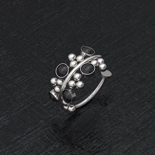 Nose Cuff Surgical Steel - TitaniumFashion