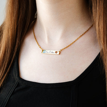 Custom Name Pendant – Personalized Engraved Necklace