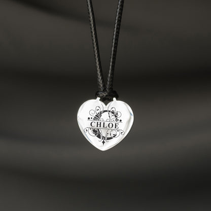 Dainty Initial Necklace – Personalized Letter Charm