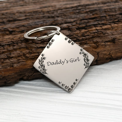 Family Handwriting Keychain - Personalized Gift for Parents