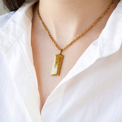 Custom Name Necklace – Personalized Engraved Jewelry