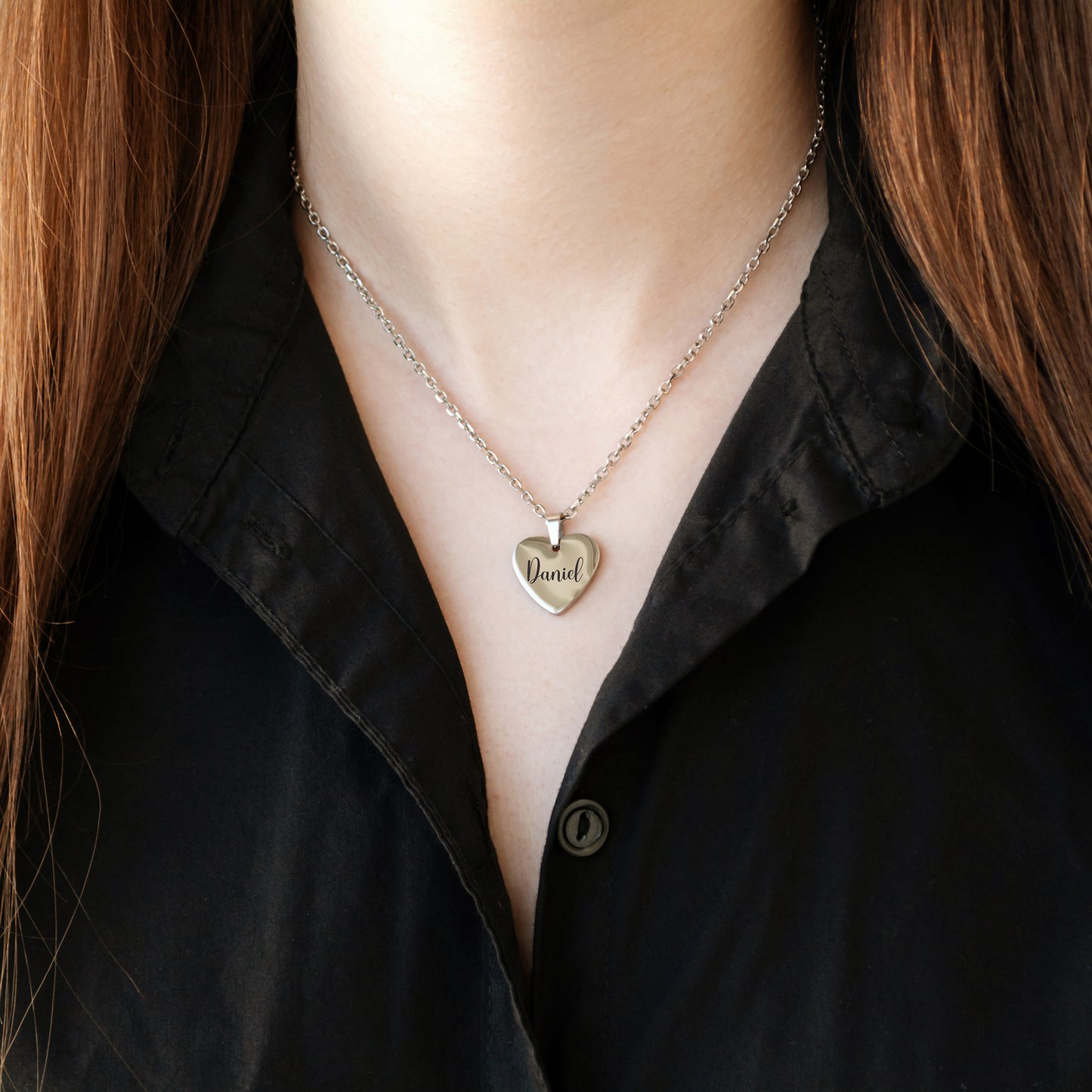 Custom Name Pendant – Personalized Engraved Necklace