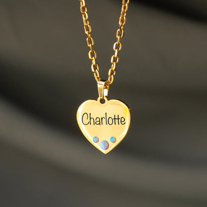 Engraved Bar Necklace – Personalized Name or Phrase Pendant