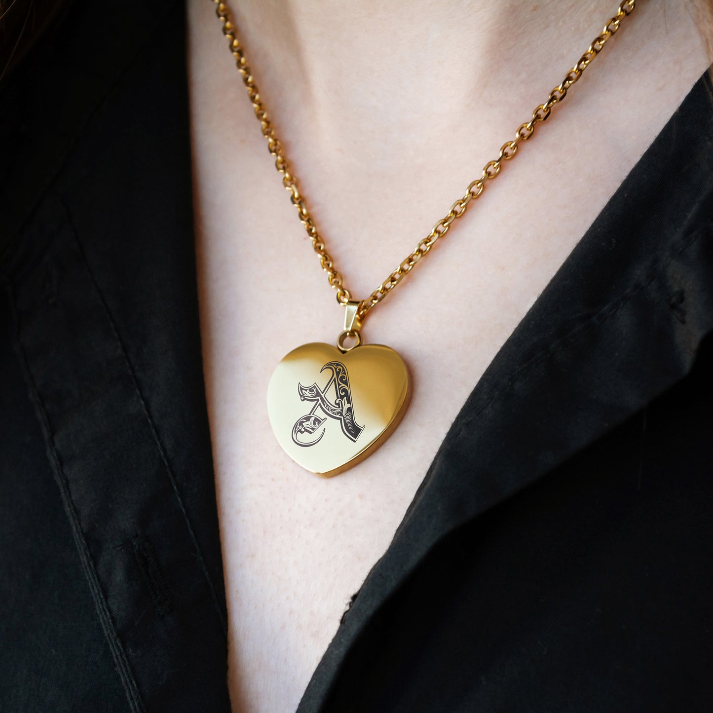 Letter Necklace – Personalized Engraved Jewelry