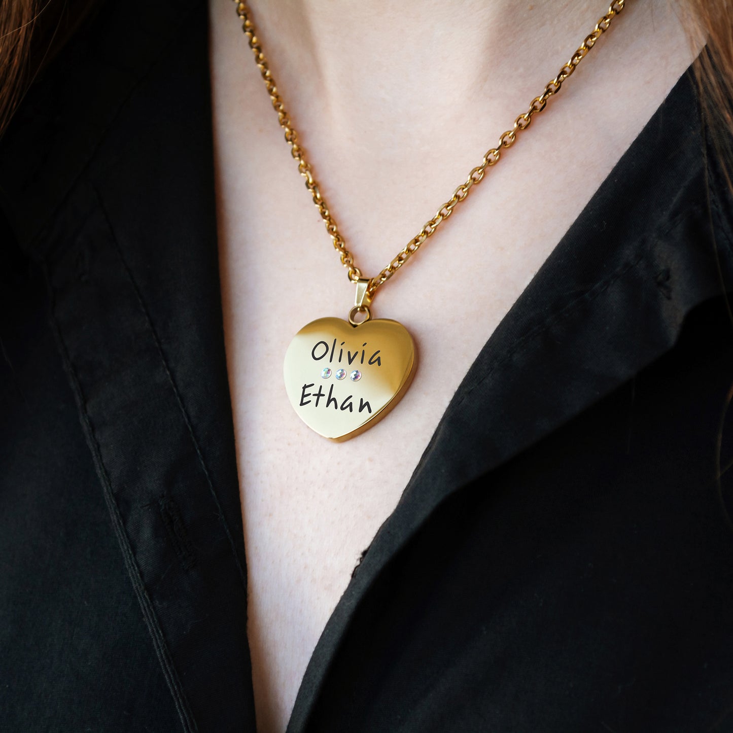 Custom Name Necklace – Personalized Engraved Jewelry