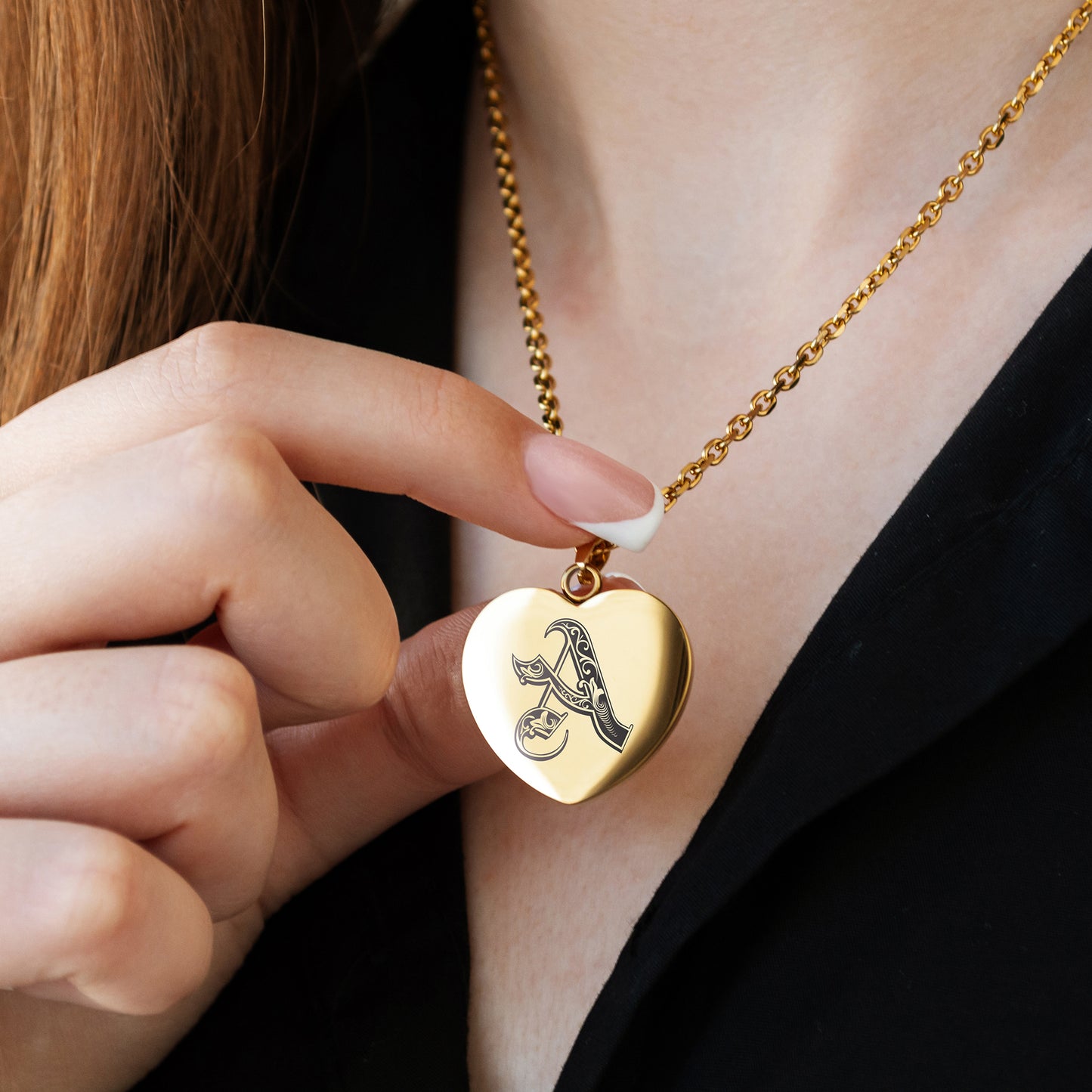 Letter Necklace – Personalized Engraved Jewelry