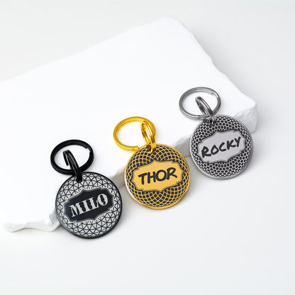 Double Sided Pet Tag - Custom Engraved ID with Phone Number