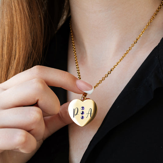 Letter Necklace – Personalized Engraved Jewelry