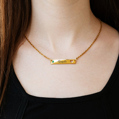 Custom Name Necklace – Personalized Engraved Jewelry